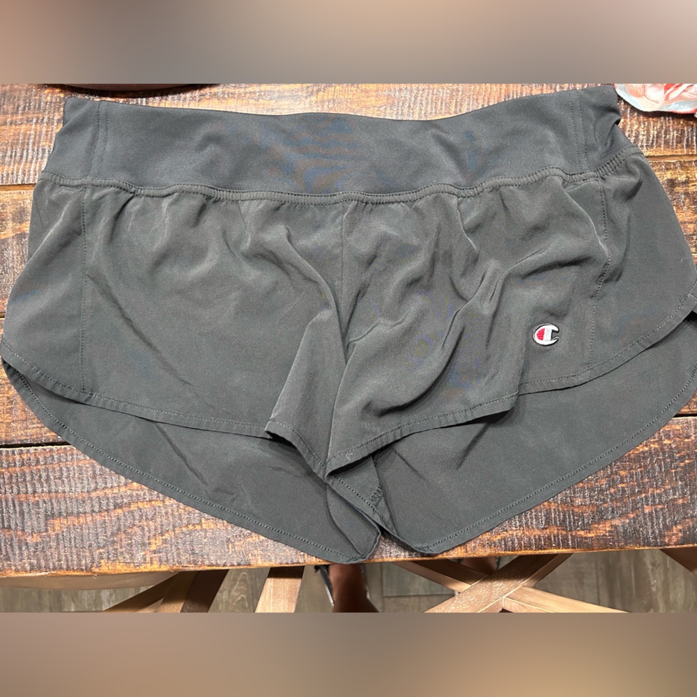 Black Champion Large Running shorts